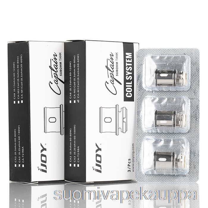 Vape Netistä Ijoy Captain Ca Vaihtokelat 0.15ohm Ca8 Kelat